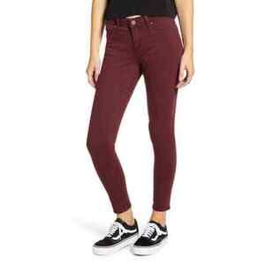 ARTICLES OF SOCIETY Heather High Waist Ankle Skinny Jeans In Bowlen size 26